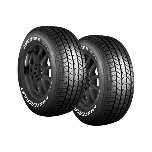 2 LLANTAS 215/70 R15 MASTERCRAFT AVENGER GT 97T LBR