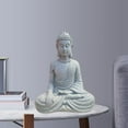 thumbnail image 4 of de Adorno de Buda Meditando, Escultura de Estatua de Buda , Decoración Interior / Exterior para , Jardín, Patio, Cubierta, Porche, D Largo BLESIY pequeña estatua de buda, 4 of 8