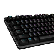 Logitech G512 CARBON LIGHTSYNC RGB Mechanical Gaming Keyboard with GX Brown switches and USB passthrough - Tactile