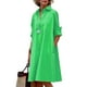 thumbnail image 1 of Vestido Zhyaj Boho Style Maxi Green 2025 Primavera/Verano para mujer, 1 of 6