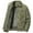 Army Green, variant on FYEGRE Men's Corduroy Jacket Winter Warm Thickened Loose Fit Comfortable Outerwear For Fall And Cold Weather Daily Lightweight Coat Army Green XXXL