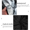 thumbnail image 4 of LIFKOME 1Set waterproof golf bag protector for travel Golfs Bag Protector Black 1Set, 4 of 8