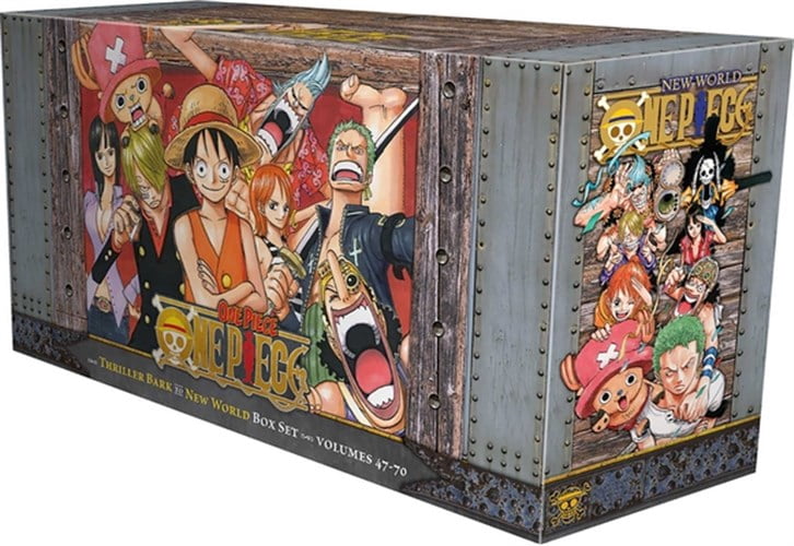 Pre-Owned One Piece Box Set 3 : Thriller Bark to New World, Volumes 47-70