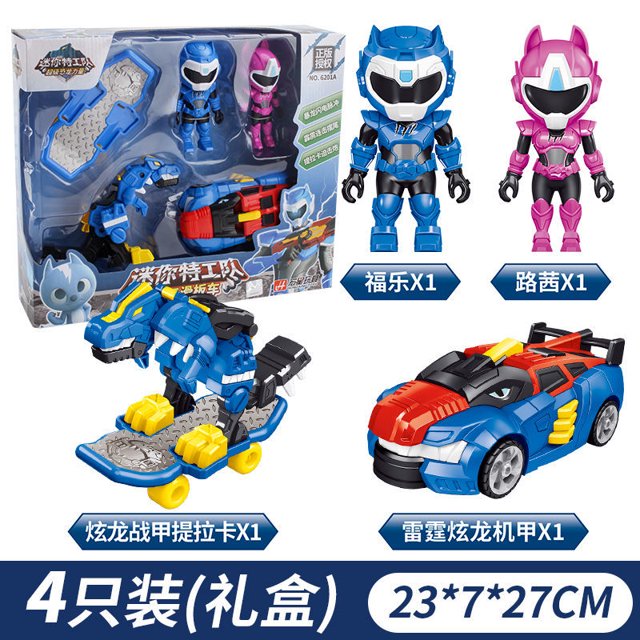 Mini fuerza Super Dino Power coche dinosaurio Corea Anime modelo figuras de acción muñecas MiniForce X colección juguetes regalo para niños
