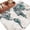 Brown, variant on Area Rug for Living Room, Vintage Map Non-Slip Indoor Large Carpet for Bedroom/Dining Room, Teal Flowers Color Block Abstract Washable Low-Profile Rectangle Floor Runner Rugs - 5 x 7 Ft