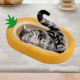 thumbnail image 2 of Cama rascador para gatos Sunnimix Oval Diseño curvo antideslizante, 2 of 8