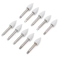 thumbnail image 2 of Juego de 10 brocas para pulido dental de baja velocidad, color gris 410, 2 of 14