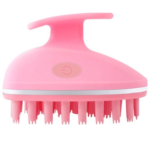 EIMELI Electric Scalp Massager Comb Electric Hair Shampoo Brush 3 Vibration Modes Rechargeable Head Scratcher Massager for Full Scalp Massage, Hair Growth and Stress Relax, Pink EIMELI Electric Scalp Massager Comb Electric Hair Shampoo Brush 3 Vibration Modes Rechargeable Head Scratcher Massager for Full Scalp Massage, Hair Growth and Stress Relax, Pink