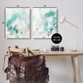 thumbnail image 4 of Stupell Industries Contemporary Abstract Splatter Green Detail 2pc Canvas Art Set, 24 x 30 each, by June Erica Vess, 4 of 8
