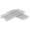 100P, 3:1 Pitch, Silver, variant on 3 to 1 Pitch Twin Loop Wire Binding Spines, 3/8 Inch Book Binder Combs, 100 Pack Spiral Binding Coils for Booking Binder Machine, Students and Coworkers (60 Sheet Capacity,Gold)