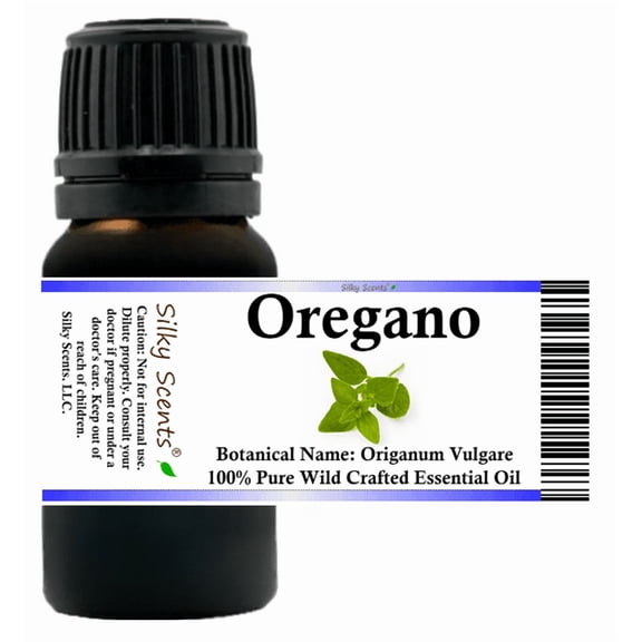 Oregano Wild Crafted Essential Oil 5 ml (1/6 fl oz) - 100% Pure and Natural by Silky Scents