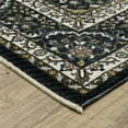 thumbnail image 4 of Oriental Weavers Vivian Area Rug - VI04C - 6'7" x 9'6" - in Navy/ Gold - Vintage Inspired, Stain Resistant, Family and Pet Friendly , Dining, Living Room Rug, 4 of 5