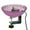 Purple_Hot#1430, variant on Outdoor Garden Bird Bath Feeder | Decorative Ground Inserted Tray | Adjustable Height | Durable Easy-to-Clean Material | Attracts Birds | Versatile Garden Ornament | 2025 Model