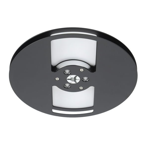 7 Inch 1/4 Empty Take Up Reel to Reel Hub, 1/4 7 Inch Nab Aluminum Metal Reel Audio Tape 2 Holes Empty Tape Reel for Recording Open Reel Takeup Reel Machine