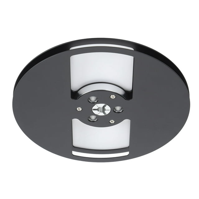 7 Inch 1/4 Empty Take Up Reel to Reel Hub, 1/4 7 Inch Nab Aluminum Metal Reel Audio Tape 2 Holes Empty Tape Reel for Recording Open Reel Takeup Reel Machine