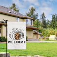 thumbnail image 2 of Farmhouse Autumn Pumpkins Harvest Garden Flag Double Sided Welcome Flag for Garden Lawn Farmhouse Autumn Thanksgiving Christmas 12.5x18inch, 2 of 4