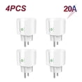 thumbnail image 1 of Tuya WiFi Smart Socket EU 16A/20A with Power Monitor Smart Plug Outlet, 1 of 5
