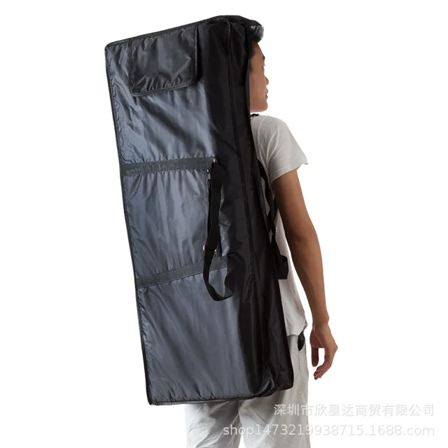 Keyboard Gigs Bag Case Portable 61 Key Electronic Piano Keyboard Waterproof Oxford Cloth Padded Case For Accessories