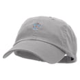 thumbnail image 2 of Atom Low Profile Washed Cap - Grey OSFM, 2 of 5