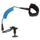 thumbnail image 3 of DEWIN 5,5mm 4 pies Paddle Board muñequera elástica TPU muñeca Surf Correa Stand Up Paddle Leash para Tabla de Surf(Azul), 3 of 5
