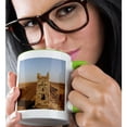 thumbnail image 2 of 3drose, Mauritania, Adrar, Chinguetti, Path-af27 Apa0019 - Aldo Pavan, 11oz Two-tone Green Mug, 2 of 6