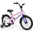 thumbnail image 1 of OLAKIDS Kids Bike, 12 14 16 18 Inch Toddlers Bike with Training Wheels Adjustable Seat and Handlebar, Handbrake and Coaster Brake, Children's Bicycle for Girls Boys, 1 of 9