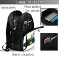 thumbnail image 4 of Defioc big farm tractor for Travel Backpack for Women,15.6 inch Laptop Backpack Carry On Backpack Personal Item Travel Bag Daypack for School Weekender Business Trip, 4 of 7