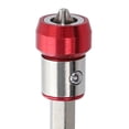 thumbnail image 2 of Magnetic Ring 1/4” Screwdriver Bit Metal Anti-Corrosion Screw Holder Red, 2 of 8