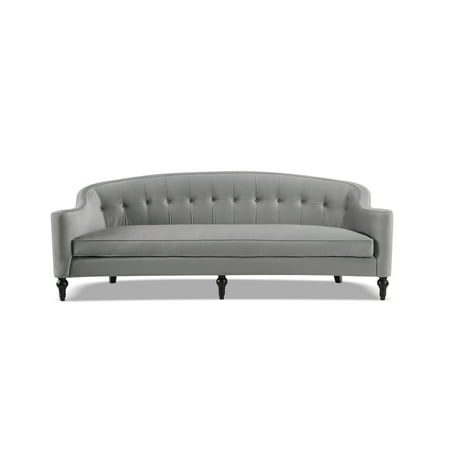 Jennifer Taylor Home Curved Back Sofa Opal Grey Jennifer Taylor Home Curved Back Sofa Opal Grey