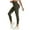 Yoga 161#Green, variant on Women's Leggings Tummy Control Solid Color Legging with Pockets Comfort Breathable Activewear Stretchy Fit Workout XL