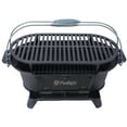 thumbnail image 4 of Portable Oval Cast Iron Grill - 100% Enameled Cast Iron Charcoal Hibachi, Tabletop Camping Grill for Outdoor BBQ, Tailgating & Picnics, 19.6", 4 of 21
