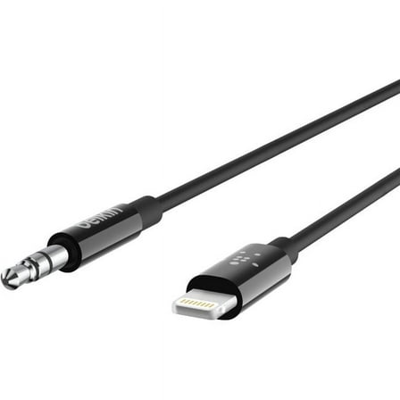 Belkin AV10172bt03-BLK 3.5mm to Lightning Audio Cable (3ft)