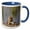 Blue/White, variant on 3drose, Royal Bengal Tiger, Rajbagh Lake, Ranthambhor, India-as10 Jra0340 - Jagdeep Rajput, 15oz Mug