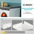 thumbnail image 5 of Kaboon Washer Dryer Countertop with Edge Rails, 27.5" x 54", Grey, 5 of 6