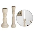 thumbnail image 1 of Paquete de 2 Portavelas BLESIY candelabros cónicos Decoración Comedor, 1 of 8