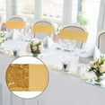 thumbnail image 4 of 5/10/20pcs Sequin Chair Sashes 5.9"x13.78" Stretch Spandex Bands Sparkling Chair Cover Decorations for Wedding Banquet Party Festival Home Decor (Gold), 4 of 6