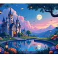 thumbnail image 4 of Fairytale Castle Backdrop Banner for Kids Party Wedding Photo Shoot Birthday Decoration Events Magical Background Props, 4 of 4