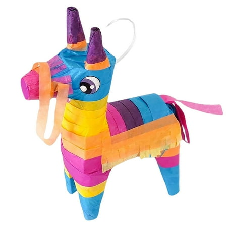 Rainbow Animal Llama Ornament Colorful Funny Party Game Toy Confetti Paper for Holiday Birthday Celebration Children Carnivals Style B