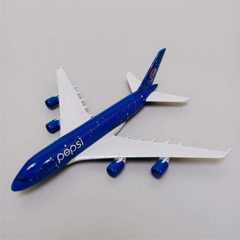 16cm AIR PEPSI Airbus A380 Airlines Diecast Airplane Model Plane Alloy Aircraft