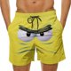 thumbnail image 1 of Pantalones Cortos de Cintura Elástica Casual Divertido Impreso Pantalones de Baño Ligeros Cordón Playa Verano, 1 of 5