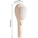 thumbnail image 3 of Cepillo de pelo autolimpiante con sistema de extracción de pelo OneClick, peine masajeador antienredos para el cuero cabelludo, color beige., 3 of 5