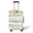 Sunflower and Music Note, variant on HELLHERO Skull and Floral Design Suitcase Sleeve Soft Personalized Polyester Spandex Luggage Cover for Vacation Journey