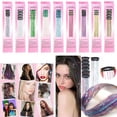thumbnail image 1 of Jkkant Lot de 12 Extensions à Paillettes à Clipser, Kit d'Accessoires Colorés de 20 Pouces pour Femmes, Filles et Enfants, 1 of 9