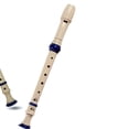 thumbnail image 4 of Instrumento de Grabadora de Música Fácil de Jugar y para Principiantes y Estudiantes Acerca de 3 x 32.5 cm kusrkot Flauta de la grabadora soprano, 4 of 7