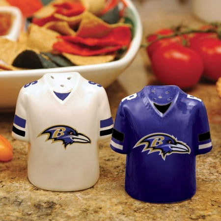 Baltimore Ravens Ceramic - Baltimore Ravens Gameday Ceramic Salt & Pepper Shakers - No Size
