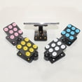 thumbnail image 4 of 1PC Double-sided Suction Cup Bracket Gecko Foot Design Multicolor Suction Cup Car Phone Holder Mobile Phone Base (Random Color), 4 of 6