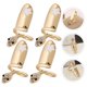 thumbnail image 3 of BRIGHTFUFU 4pcs anillos de uñas serpientes anillos de las uñas con puntas de uñas anillos de uñas para mujeres, 3 of 7
