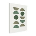 thumbnail image 5 of Canvas Wall Art - Pictufy Studio 'Collage Green' Wall Art for Living Room, Bedroom, or Office Décor by Trademark Fine Art - 14 x 19 Inches, 5 of 5