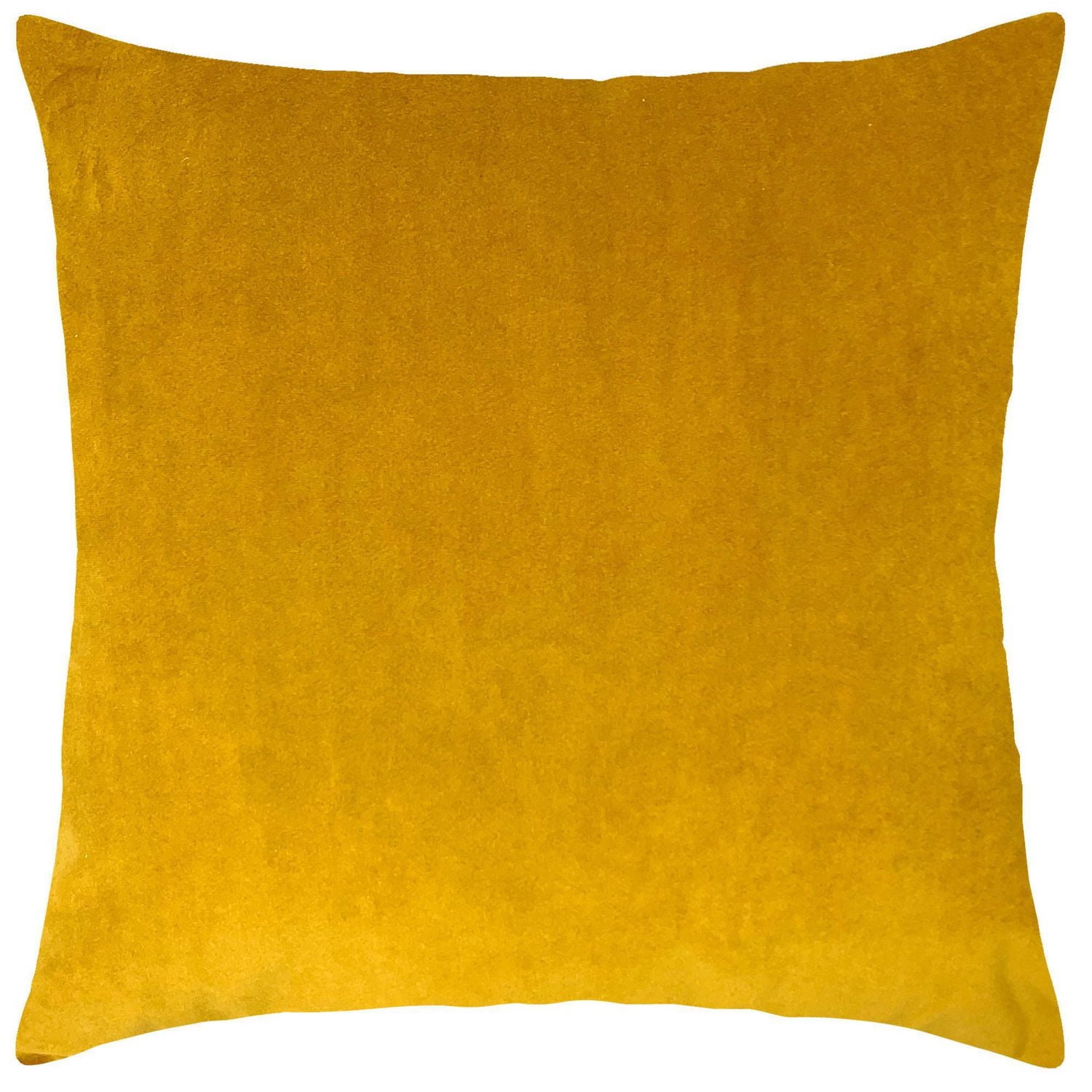 Coussin décoratif cubique moutarde hometrends