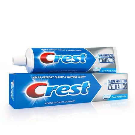 Crest Tartar Protection Toothpaste, Whitening Cool Mint, 8.2 oz